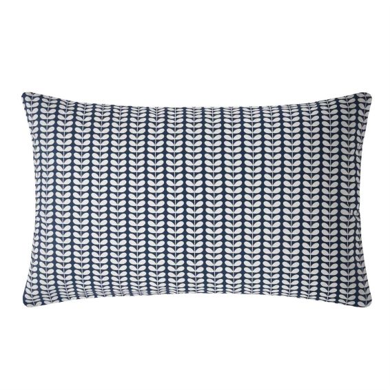 Tiny Stem Bedding and Pillowcase By Orla Kiely in Whale Blue