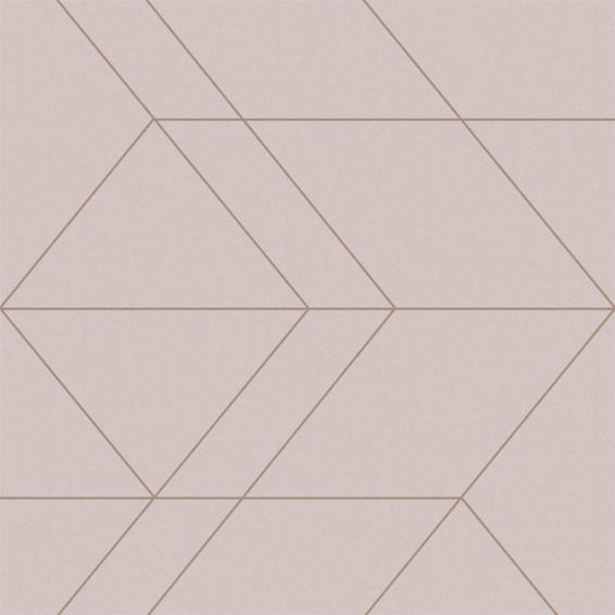 Balance Wallpaper 106755 by Graham & Brown in Blush Rose Gold