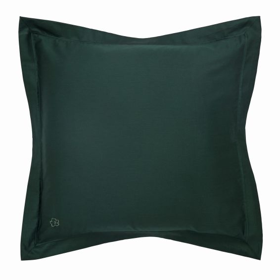 Plain Dye Square Oxford Pillowcase by Ted Baker in Forest Green