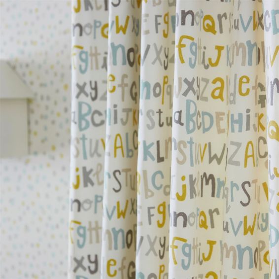 Lots Of Dots Wallpaper 111283 by Scion in Hemp Biscuit Maize