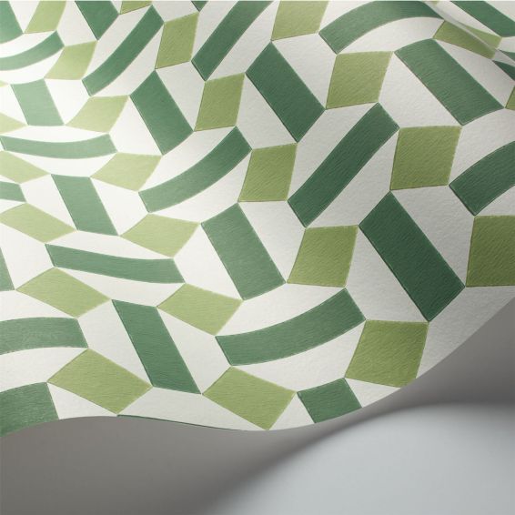 Alicatado Wallpaper 117 12038 by Cole & Son in Leaf Green