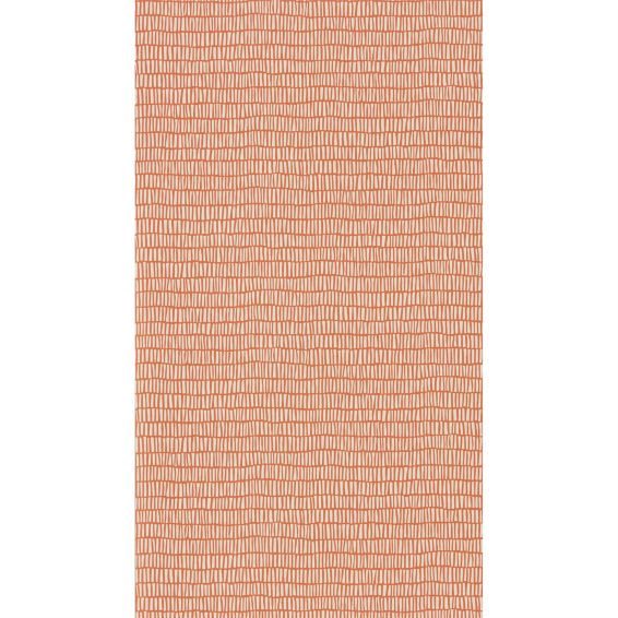 Tocca Geometric Wallpaper 111314 by Scion in Paprika Orange