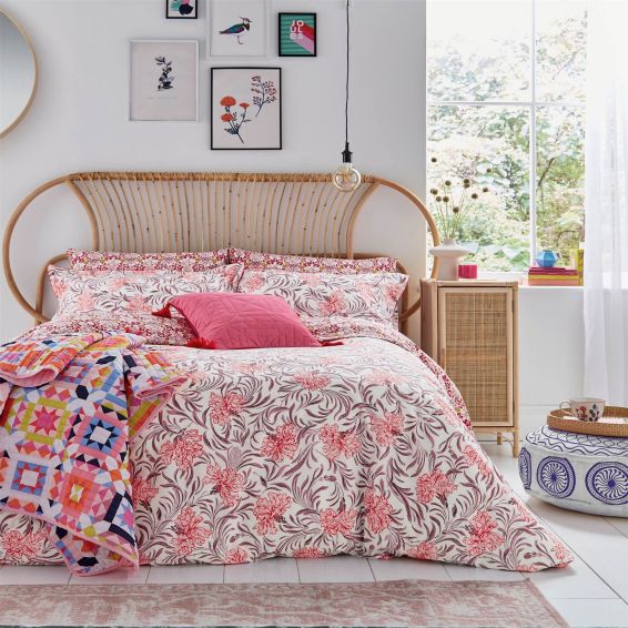 Garland Floral Cotton Bedding Set by Joules in Multi