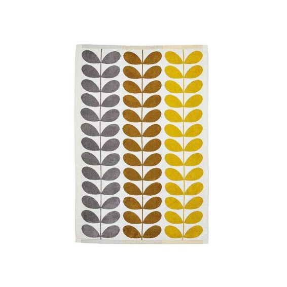 Trio Stem Dune Towel in Multi by Orla Kiely