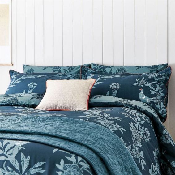 Country Critters Bedding and Pillowcase By Joules in Navy Blue