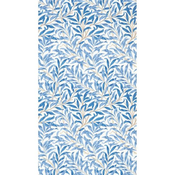 Willow Boughs Wallpaper 217080 by Morris & Co in Woad Blue