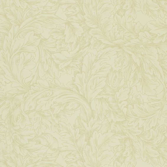 Acanthus Wallpaper 210404 by Morris & Co in Parchment Hemp Beige