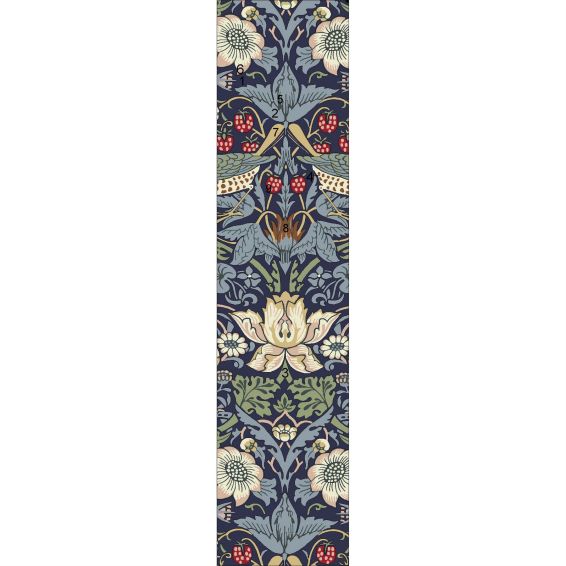 Strawberry Thief 027708 Runner Rugs in Indigo by William Morris