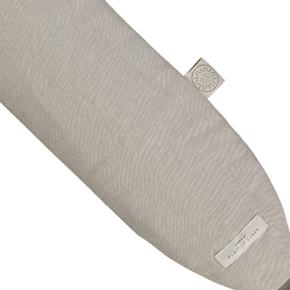 YuYu Pimlico Linen Hot Water Bottle in Stone Grey