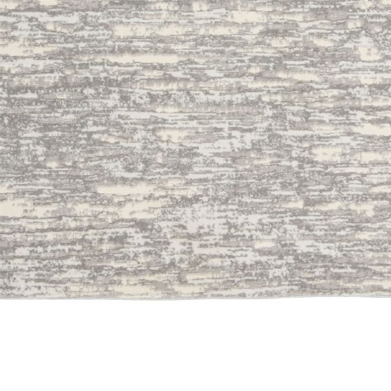 CK005 Enchanting ECH03 Runner Rug by Calvin Klein in Grey Beige