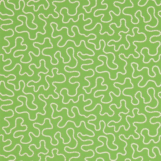 Wiggle Wallpaper 113064 by Harlequin X Sophie Robinson in Peridot Rose Quartz