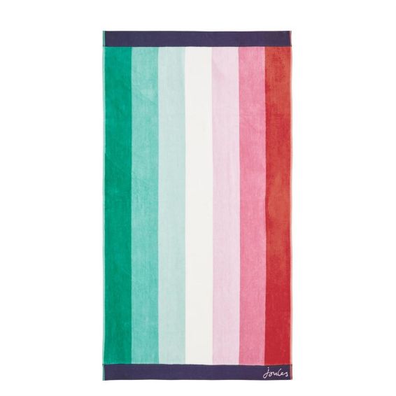 Indienne Stripe Cotton Towels by Joules in Multi