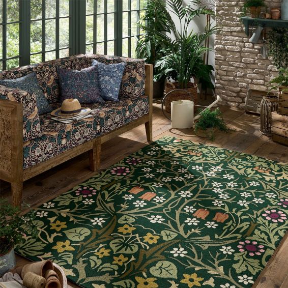 Blackthorn Indoor Outdoor Rugs 428507 by Morris & Co in Thump