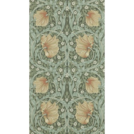 Pimpernel Wallpaper 210388 by Morris & Co in Bayleaf Manilla