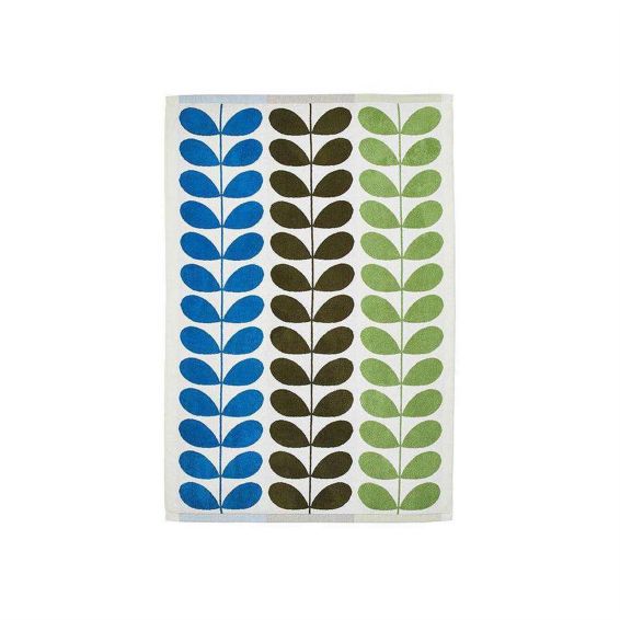 Trio Stem Riviera Towel in Multi by Orla Kiely