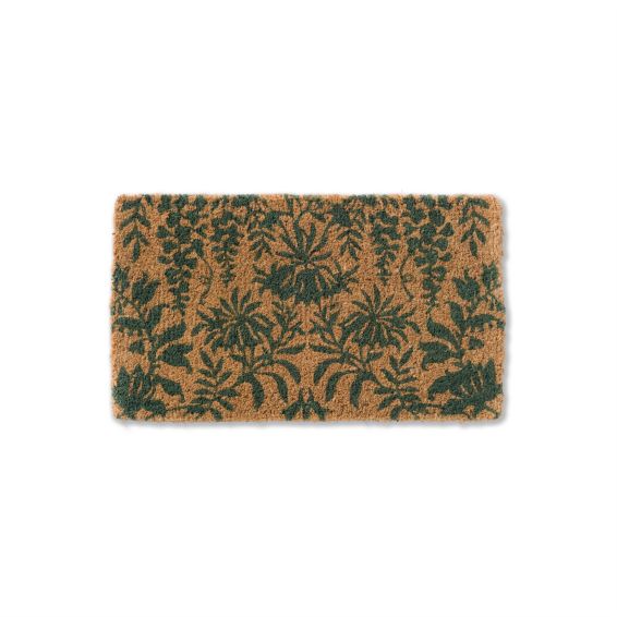 Parterre Doormat 081707 by Laura Ashley in Fern Green