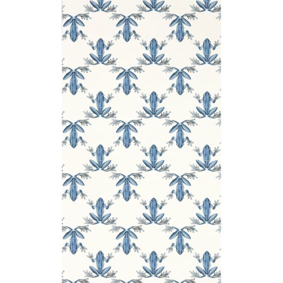 Wood Frog Wallpaper 113012 by Harlequin in Wild Water Chalk White