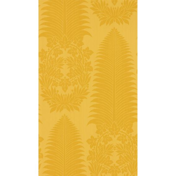 Marsdens Palm Damask Wallpaper 313022 by Zoffany in Tigers Eye