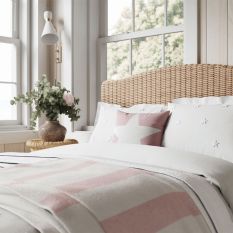 Long Island Star Bedding by Helena Springfield in White