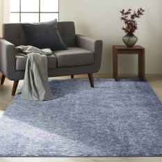 Calvin Klein Designer Rugs CK90 Tidal in Blue