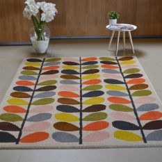 Classic Stem Rugs 59505 in Multi by Orla Kiely