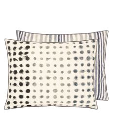 Amlapura Cushion By Designers Guild in Graphite Grey