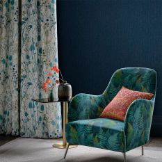 Tisbury Plain Wallpaper 120379 by Clarissa Hulse in French Navy