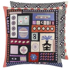 Christian Lacroix Bloc Cushion in Note Mosaique