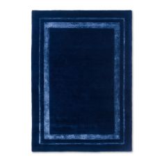 Redbrook Wool 081808 Rug by Laura Ashley in Midnight Blue