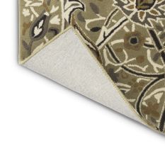 Bullerswood Runner Rugs 127301 in Stone Mustard By William Morris