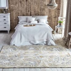 Pure Pimpernel Rugs 028701 Linen by Morris & Co