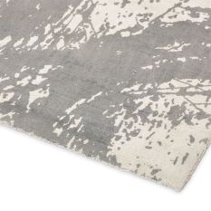 Enigmatic 143304 Rugs by Harlequin in Pewter Awakening