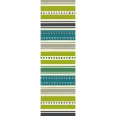 Scion Rivi Kiwi Stripe Outdoor Runner Rugs 426908 Green