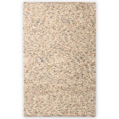 Pebble Shaggy Rugs in Natural Sand 129811 By Brink and Campman