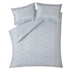 Bees Bedding and Pillowcase By Sophie Allport in Duckegg Blue