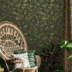 Wild Chervil Wallpaper 120385 by Clarissa Hulse in Sage Gold