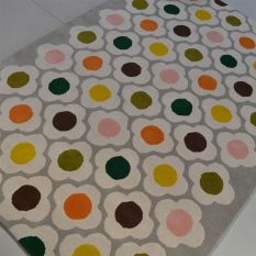 Spot Flower Rugs 60404 in Multi by Orla Kiely