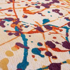 Louis De Poortere Designer Expression Rugs in 9221 Orange Drip