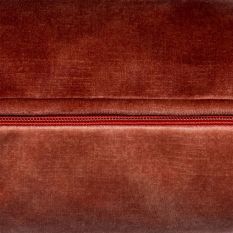 Etta Textured Velvet Cushion in Salmon Rose