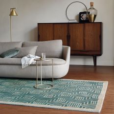 Kinmo Rugs 56807 by Ted Baker in Green