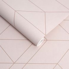 Balance Wallpaper 106755 by Graham & Brown in Blush Rose Gold