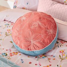 T Quilted Geometric Cushion by Ted Baker in Soft Pink