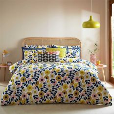 Kimono Floral Bedding and Pillowcase By Orla Kiely in Multi