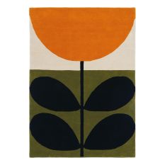 Stem Rugs 59803 in Black by Orla Kiely