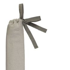 YuYu Pimlico Linen Hot Water Bottle in Stone Grey