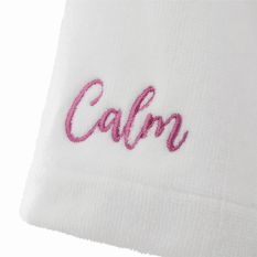 Calm Plain Dye Cotton Robe by Katie Piper in White