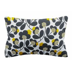 Japonica Flower Bedding by Orla Kiely in Dandelion Graphite