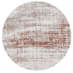 Louis De Poortere Rug Mad Men Griff Circle Rug 8956 in Copperfield