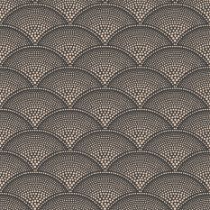 Feather Fan Wallpaper 10033 by Cole & Son in Charcoal Bronze Brown