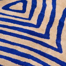 Decor Groove Rugs 097708 by Brink and Campman in Electric Blue